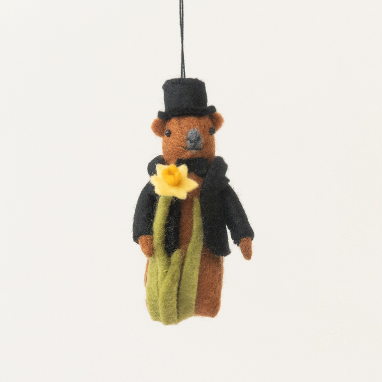 Groundhog's Day Ornament