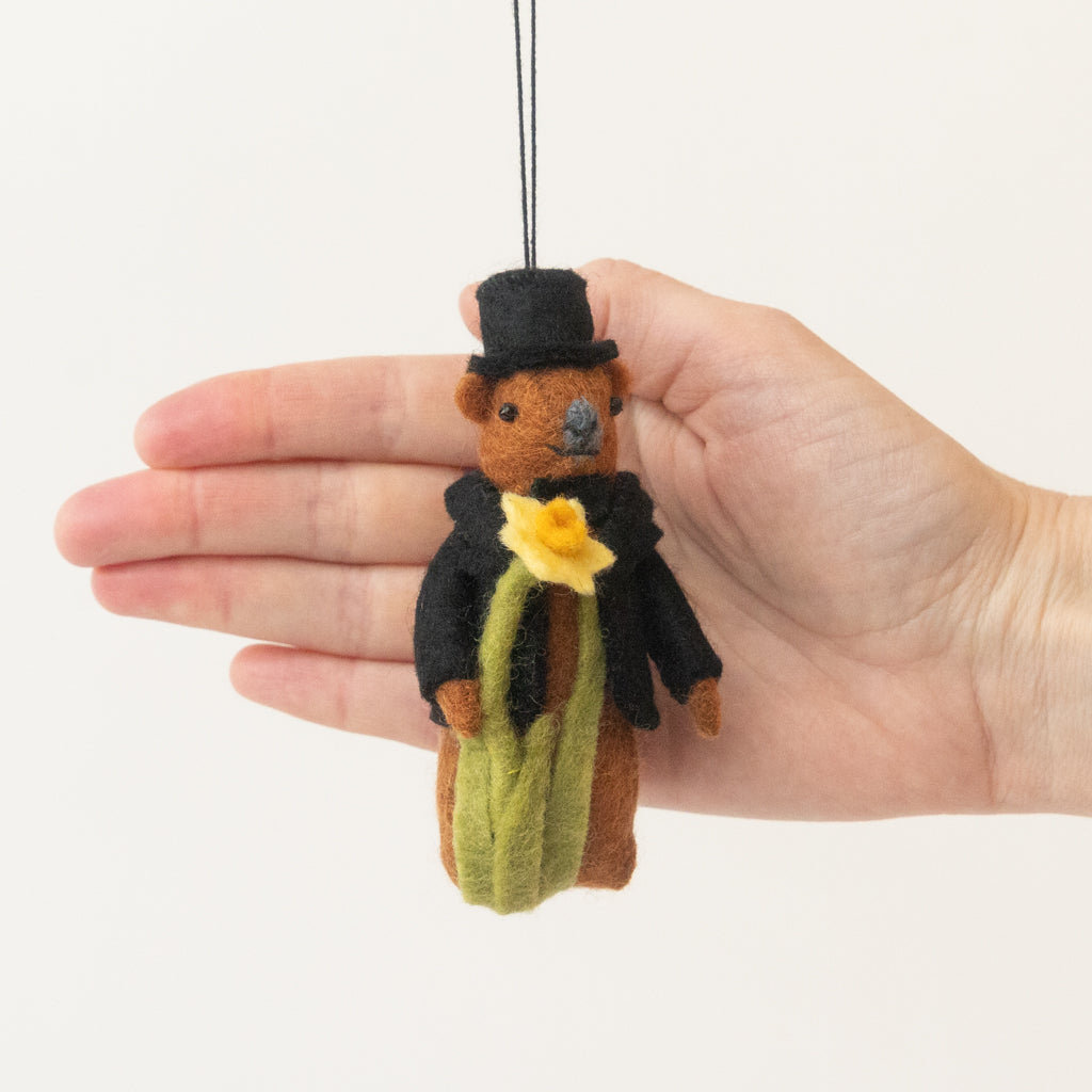 Groundhog's Day Ornament