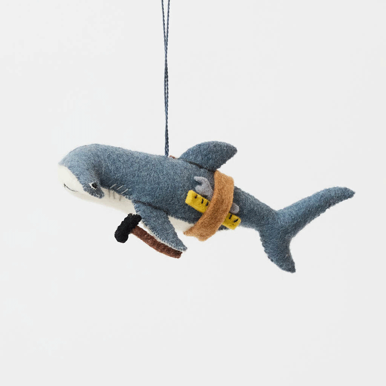 Handy Hammerhead Shark Ornament