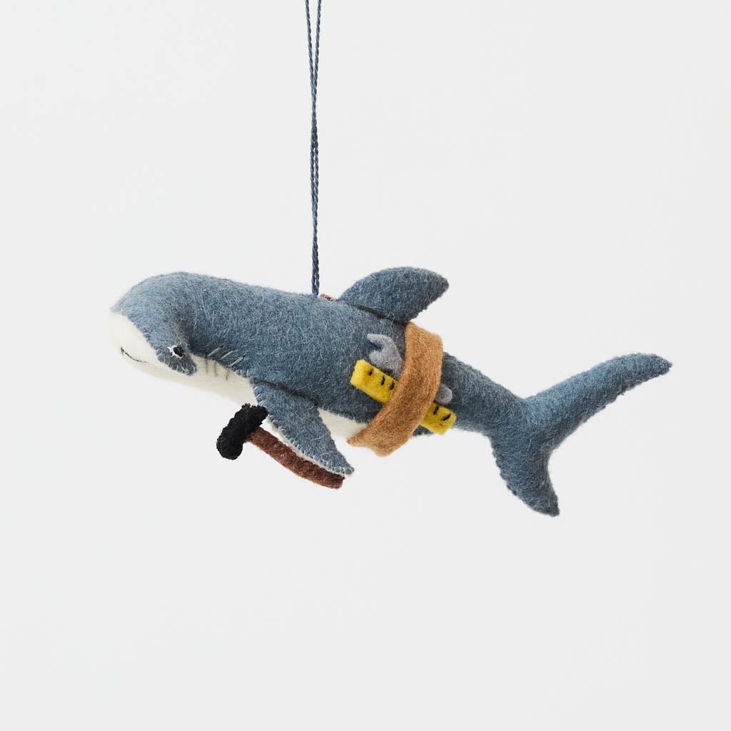Handy Hammerhead Shark Ornament