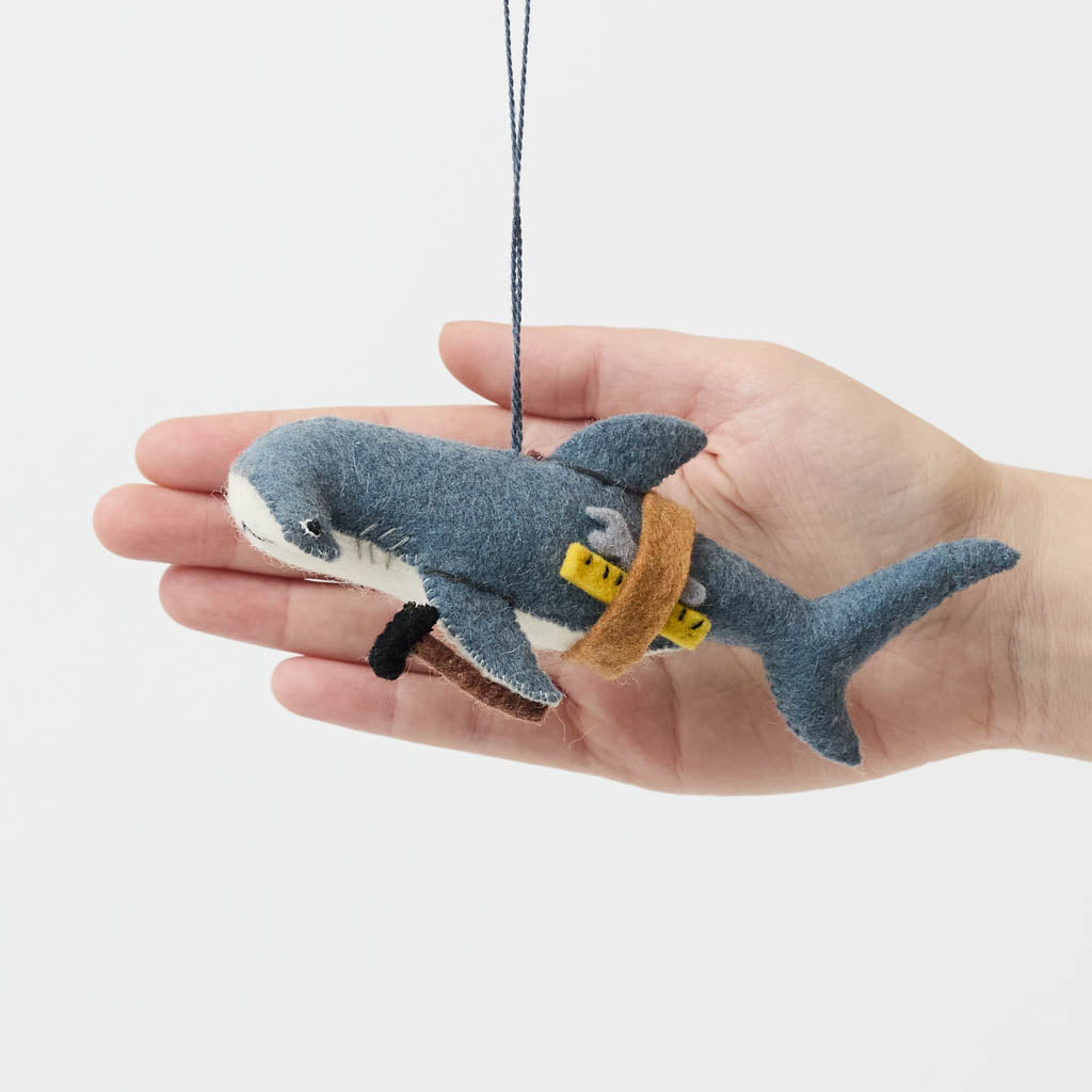 Handy Hammerhead Shark Ornament