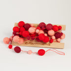 Brights Red Ball Garland
