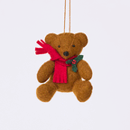 Holiday Teddy Bear Ornament