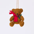 Holiday Teddy Bear Ornament