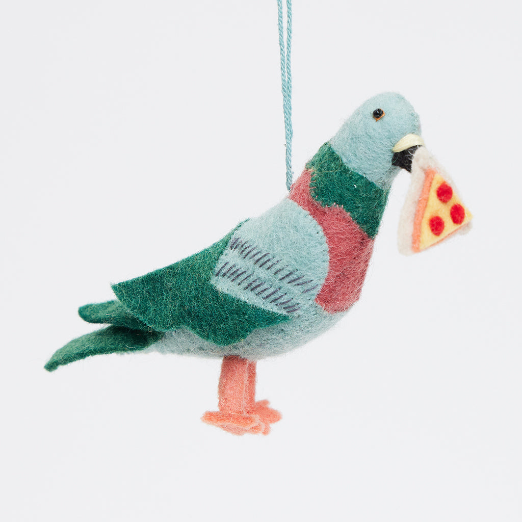 Hungry Urban Pizza Pigeon