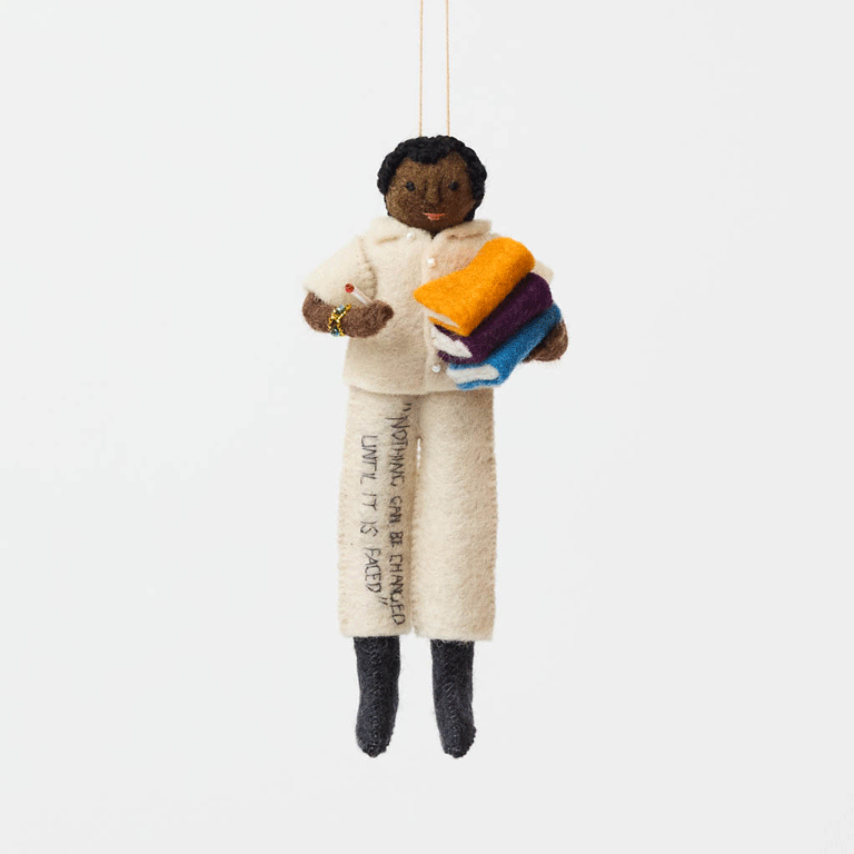 James Baldwin Ornament