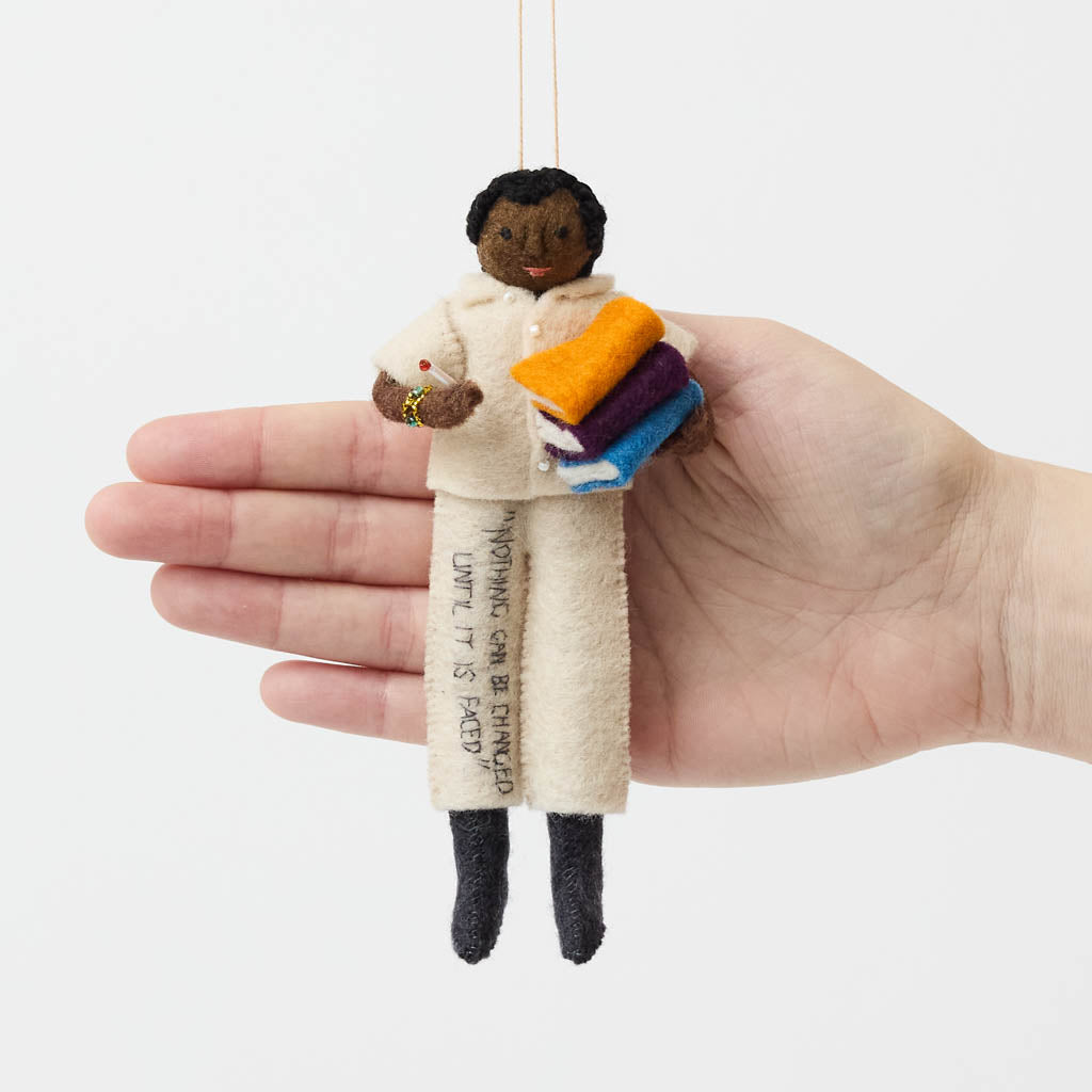 James Baldwin Ornament