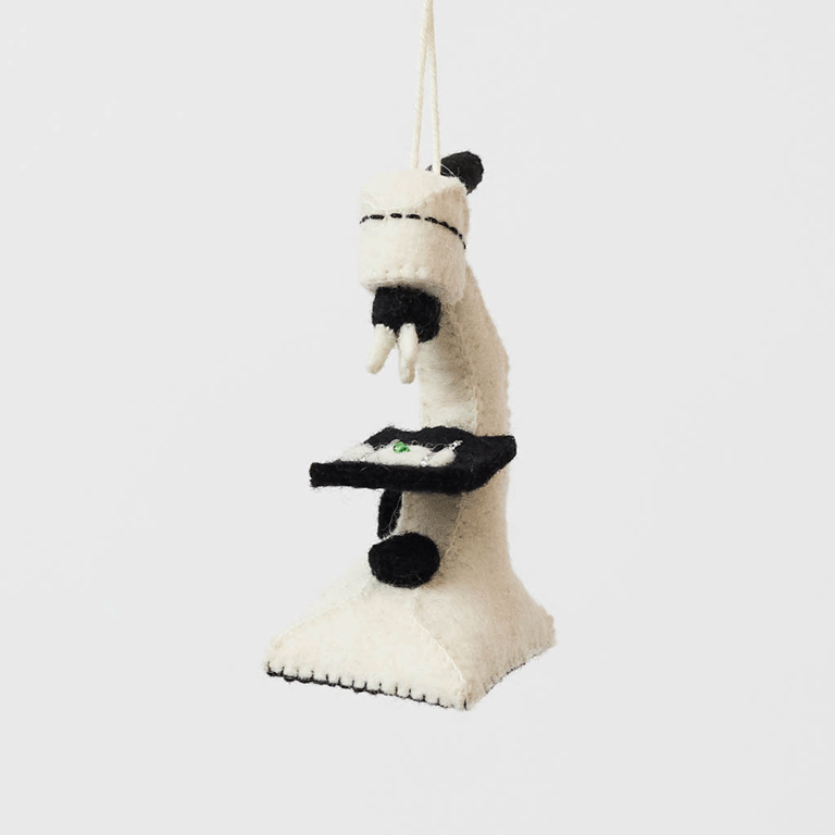 Microscope Ornament