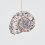 Moon Snail Shell Beaded