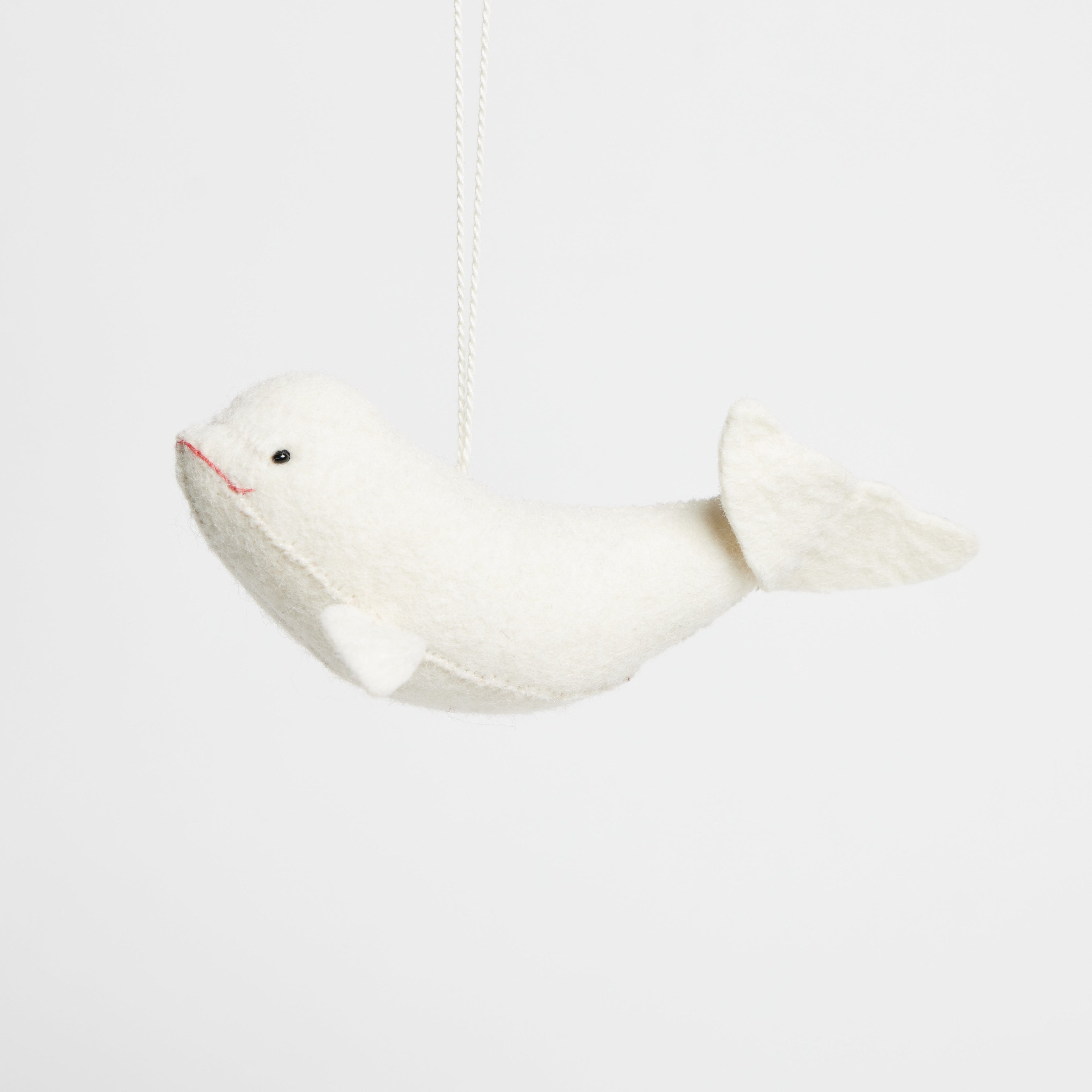 North Pole Beluga Ornament