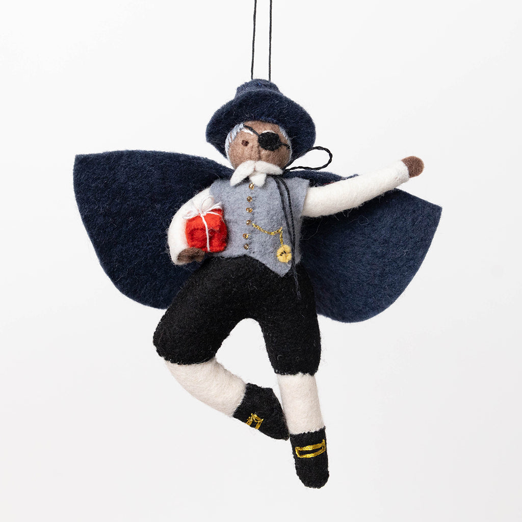 Nutcracker Drosselmeyer Ornament Brown