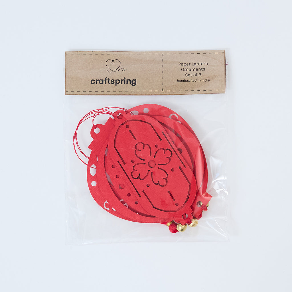 Lantern Paper Ornaments