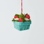 Strawberry Pint Ornament
