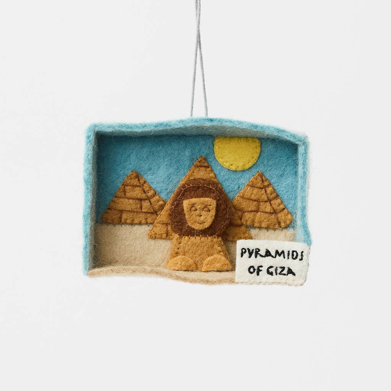 Pyramids of Giza Diorama