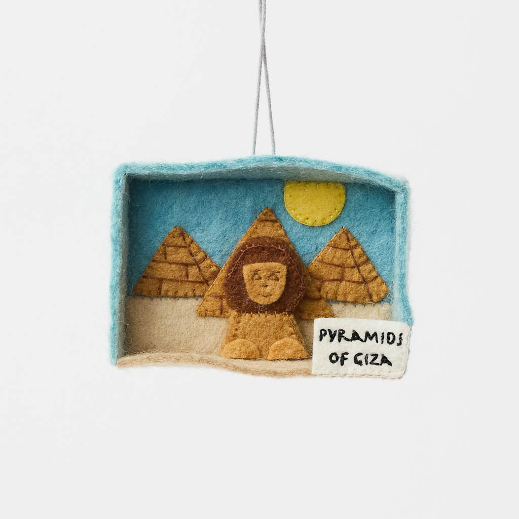 Pyramids of Giza Diorama