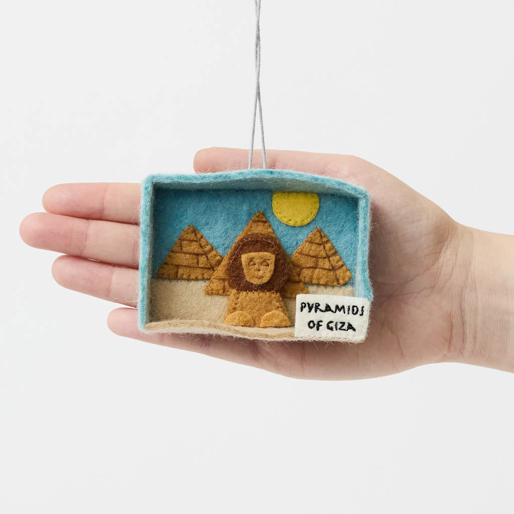 Pyramids of Giza Diorama