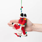 Santa in Christmas Lights