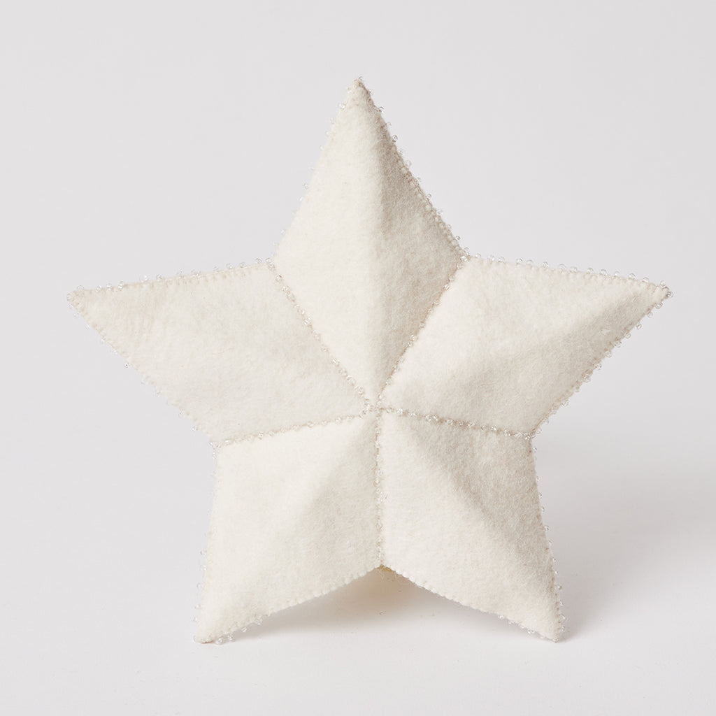 White Star Tree Topper