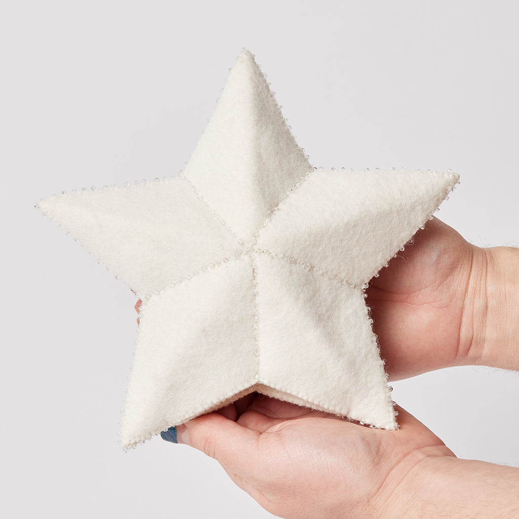 White Star Tree Topper