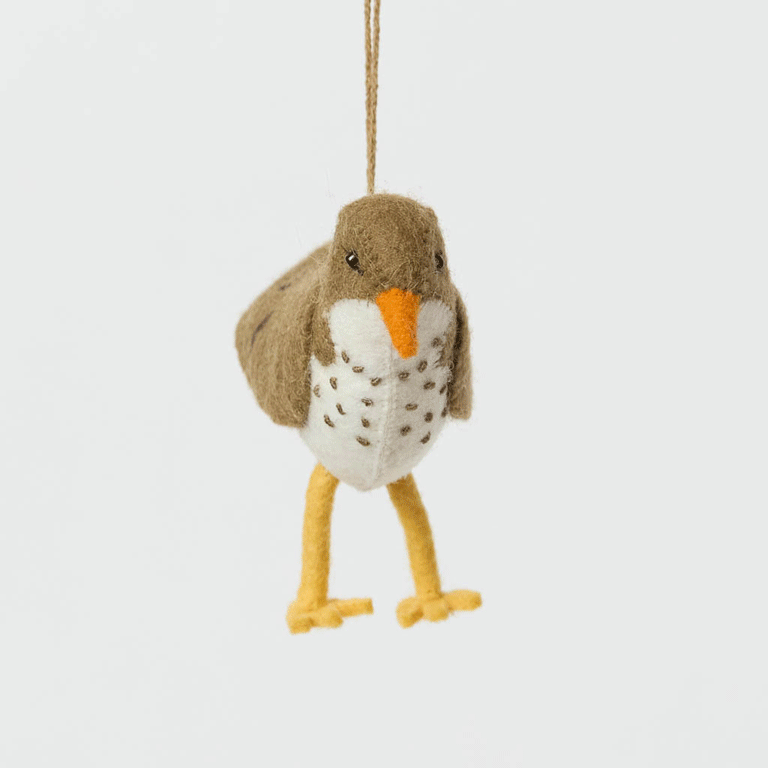 Spotted Sandpiper Ornament