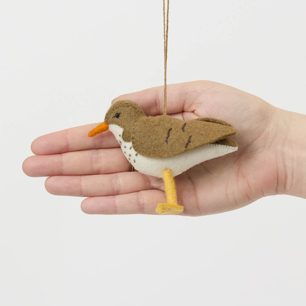 Spotted Sandpiper Ornament