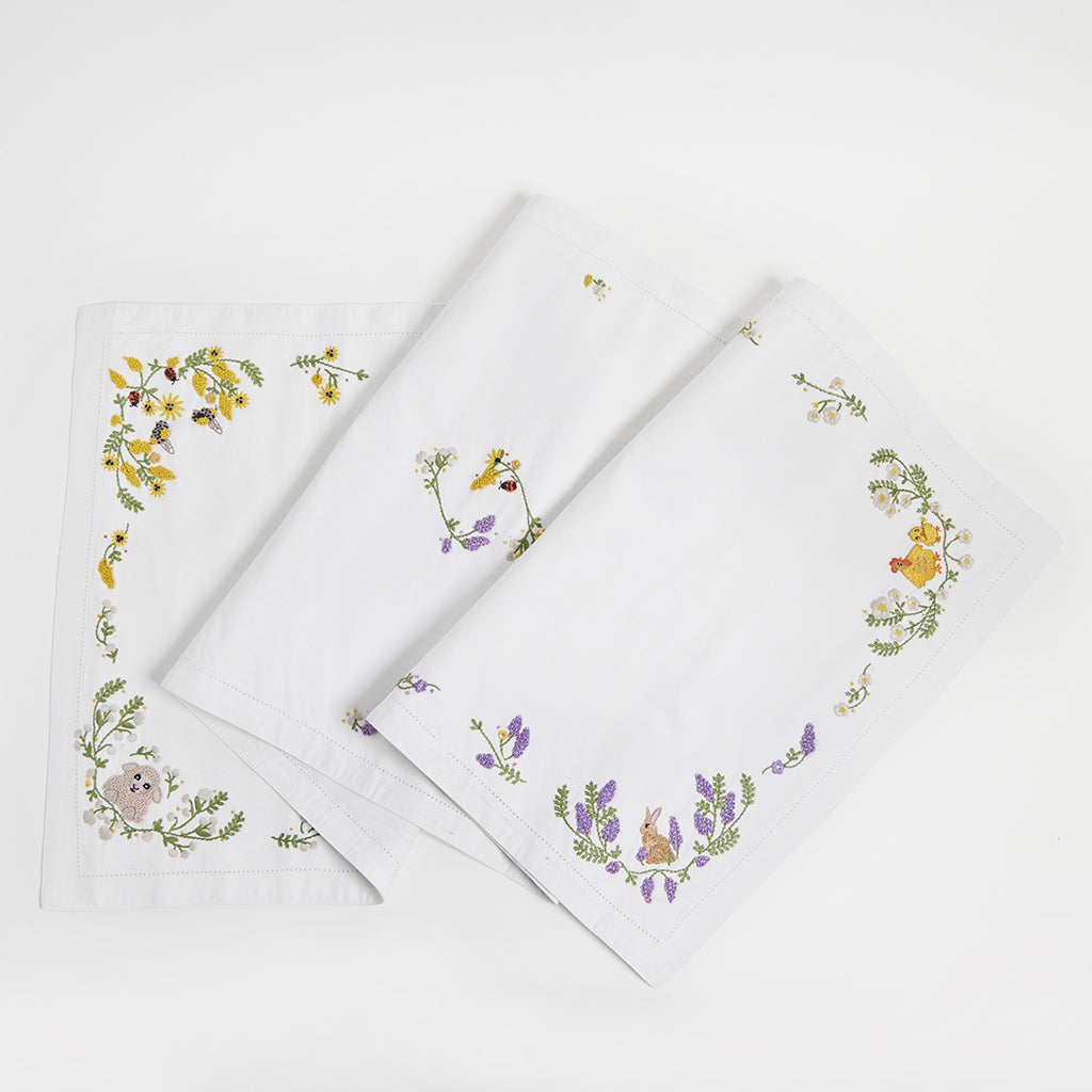 Easter Cotton Table Linens