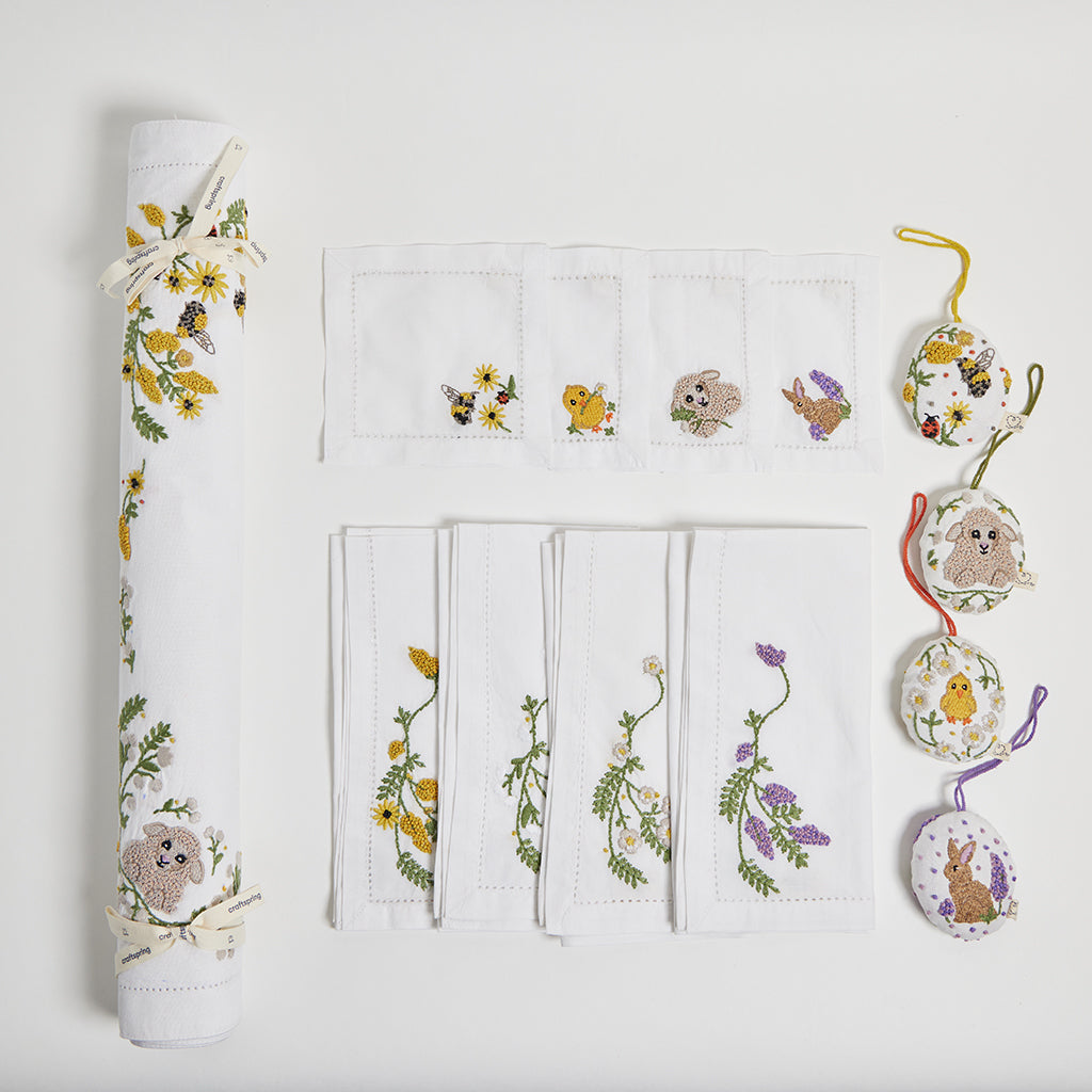 Easter Cotton Table Linens