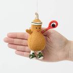 Squash Playing Squash Ornament