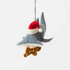 Santa Hammerhead with Gingerbread
