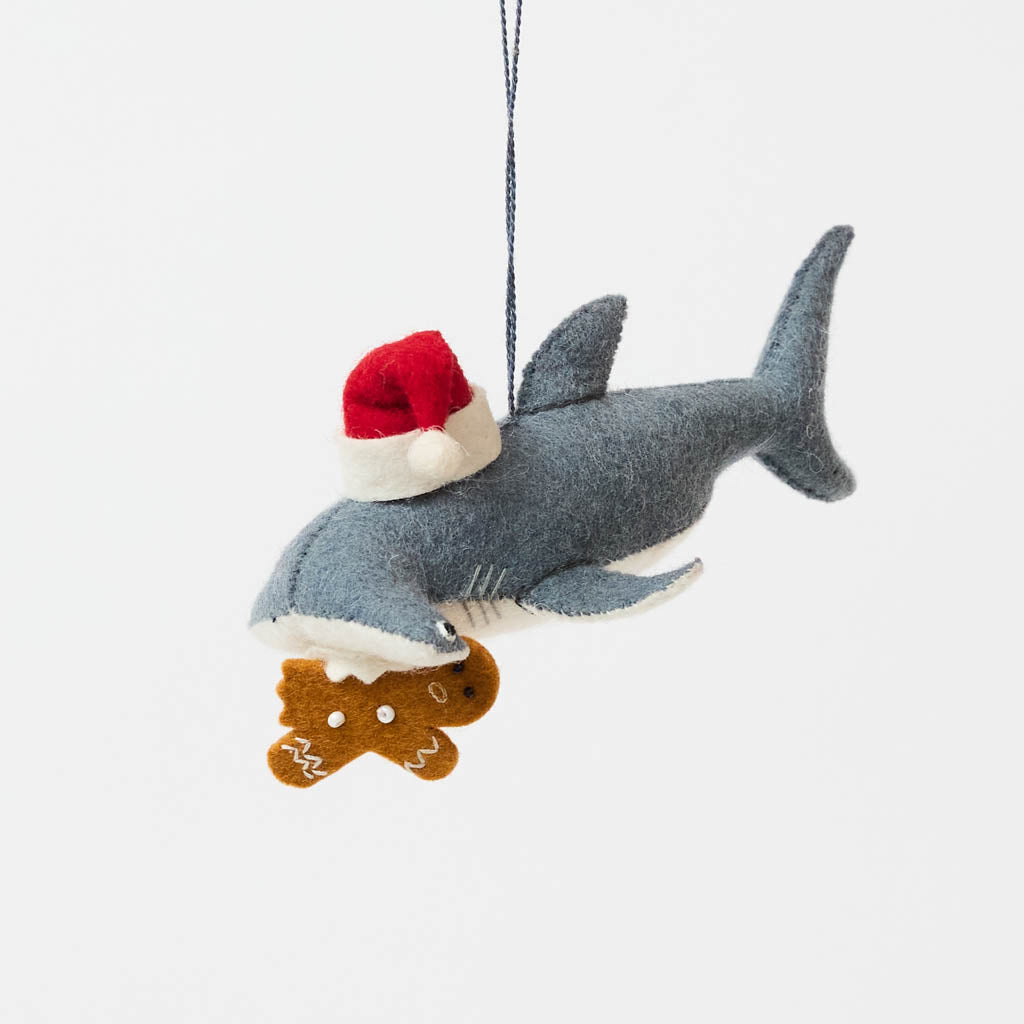 Santa Hammerhead with Gingerbread