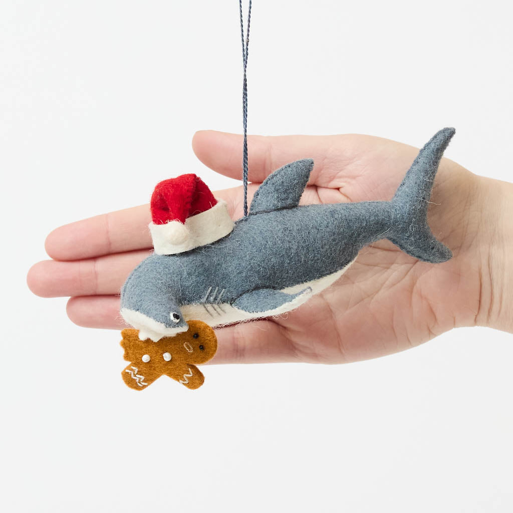 Santa Hammerhead with Gingerbread