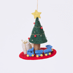 Train Around Christmas Tree