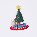 Train Around Christmas Tree