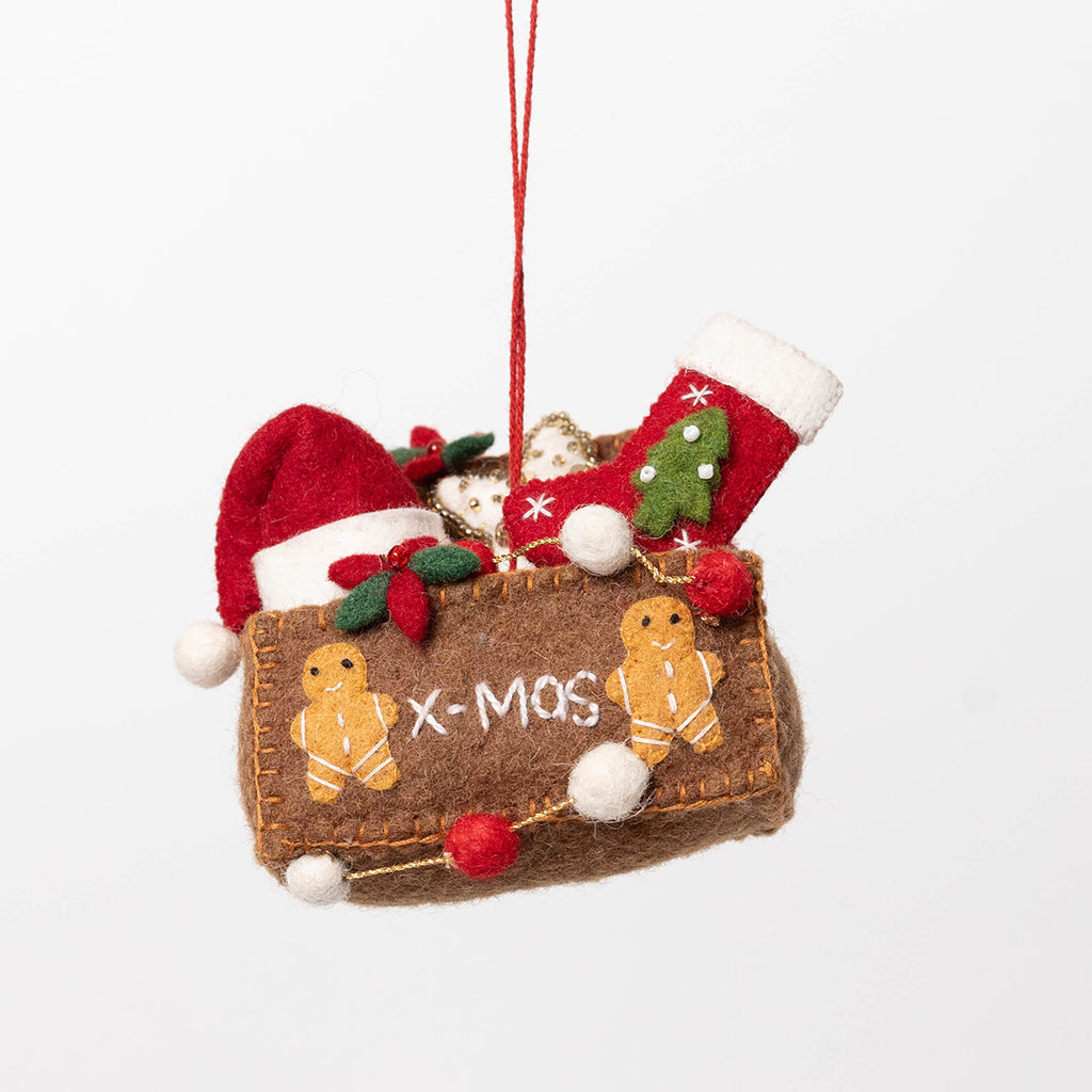X-mas Decorations Box Ornament